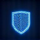개인정보 보호 아이콘: 별과 방패가 결합된 형태